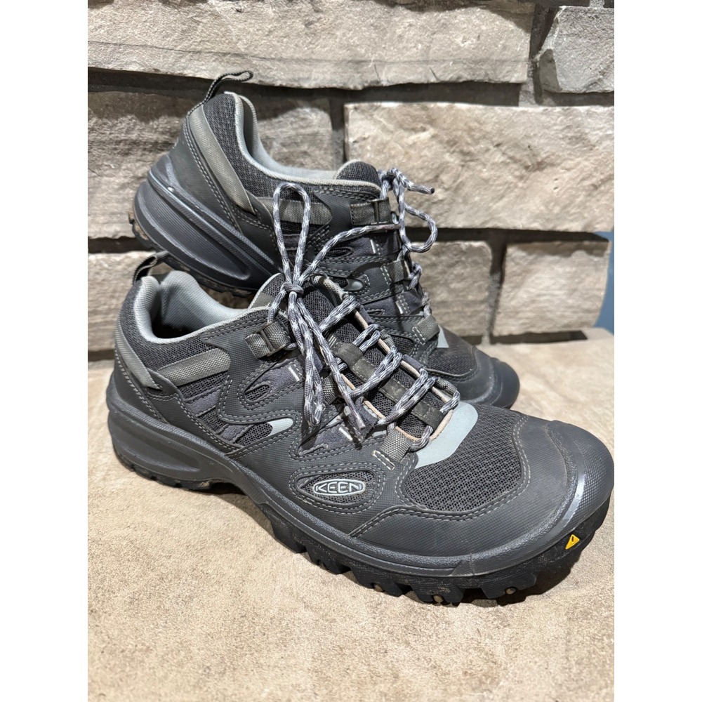 Keen American Built Mens 10.5 Hiking Shoes Grey Low Top Sneakers 1014579